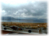 Panoramic views across Loch Dunvegan to the islands of North and South Uist